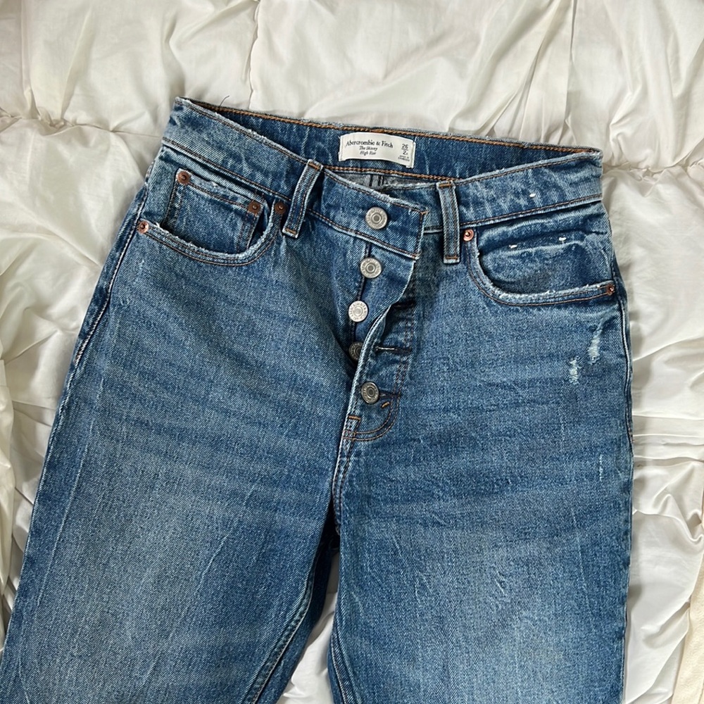 Abercrombie & Fitch skinny high rise jeans